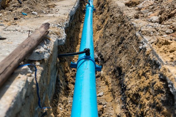 Water Main Installation in Millsboro