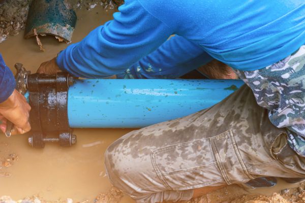 Underground Water Line Repair in Millsboro